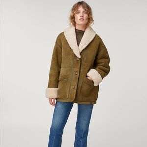 Rouje Ferdinand Coat Khaki 36